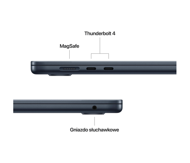 APPLE MacBook Air M4/16GB/1TB/Mac OS Północ 10R GPU - 1324040 - zdjęcie 7